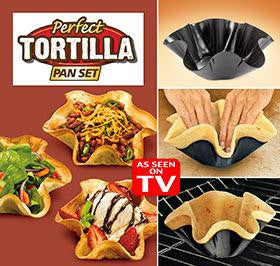 Tortilla Set, četverodijelni set za izradu tortilla, pogledajte video
