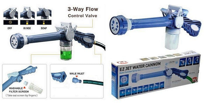 Water Cannon, visokotlačni nastavak za čišćenje i polijevanje 8 u 1