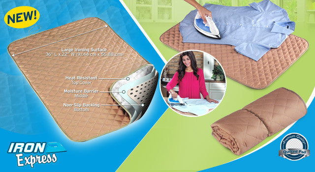 Iron Express prijenosna podloga za glačanje