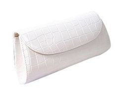 Večernja torbica u bijeloj boji